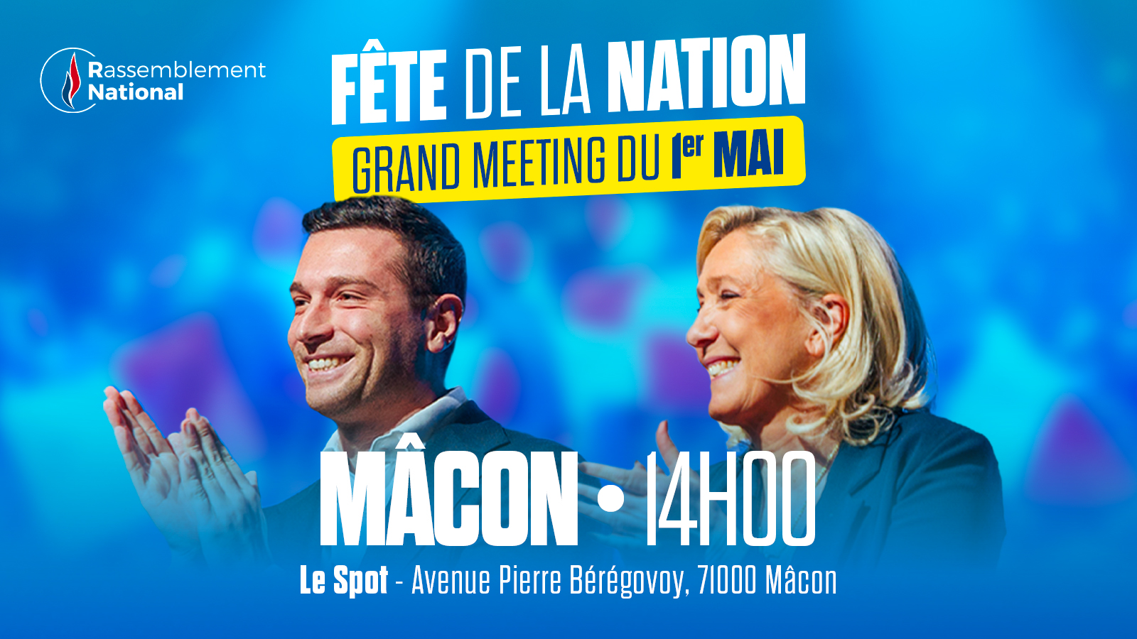 1er mai 2026 - Fête de la Nation avec Marine Le Pen et Jordan Bardella